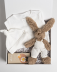 fluffy baby bunny gift hamper for newborns - fast delivery