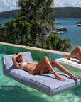 stylish lie-on lounger float by sunnylife australia sun beach or pool