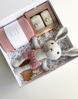 pink newborn baby gift delivered to the hospital fast delivery