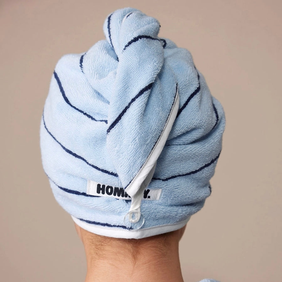 perfect ladies gift Adelaide Hommey hair wrap in Mist Blue