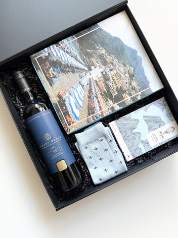 Positano jigsaw puzzle gift box for a birthday, get well or retirement gift