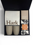 coffee themed curated gift box with koko black chocolate, ceramic cups and ecosoy soy hand poured candle.  Australia fast delivery