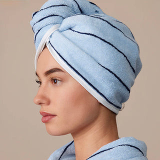 Beautiful blue Hommey hair wrap in Mist blue