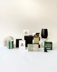 Sensational mens green and black gift box created for any occasion.  Great for a birthday, anniversary or get well